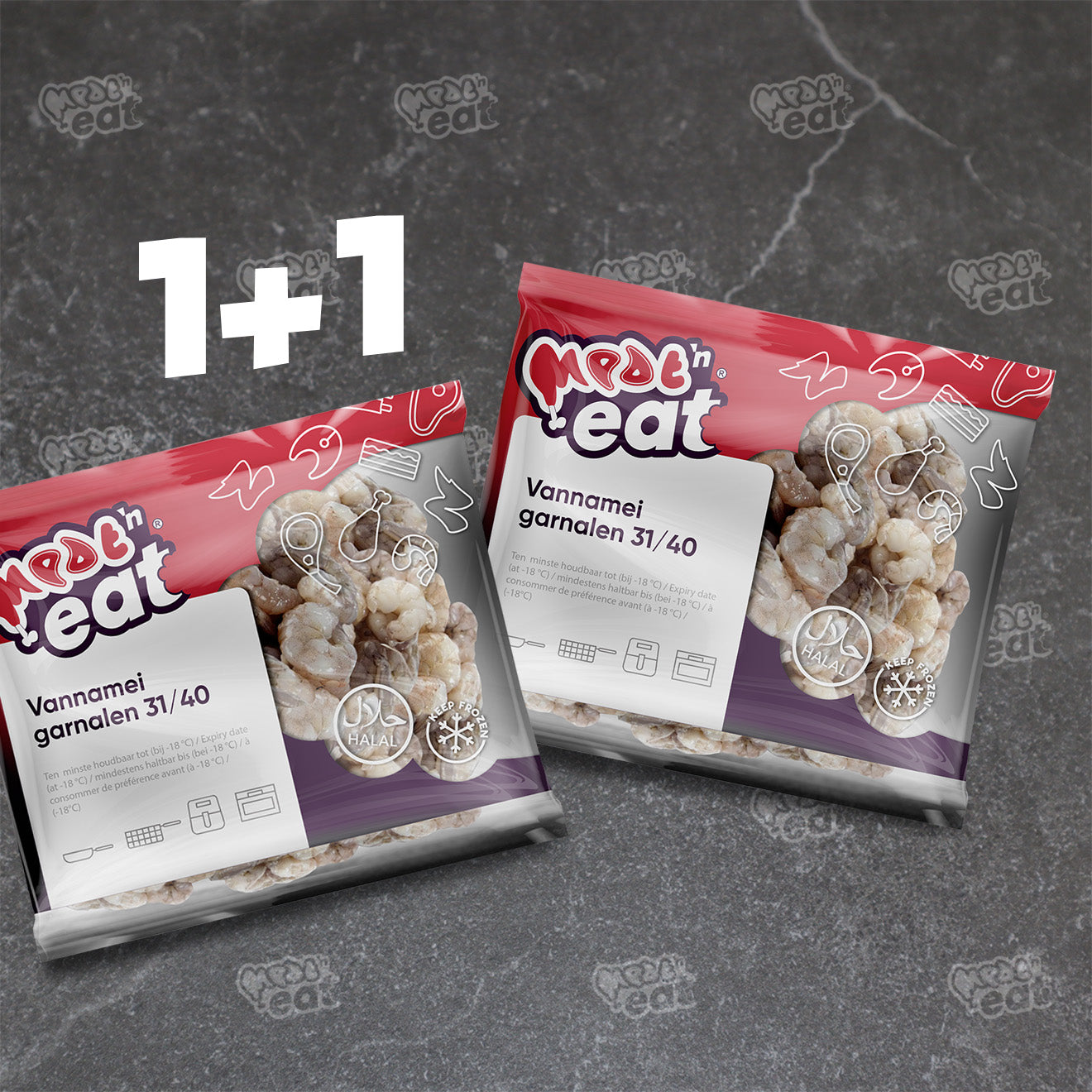 Vannamei Garnaal 1+1!